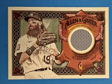 2022 Topps Allen & Ginter - Relics a Charlie Blackmon #AGRA-CBL (MEM)