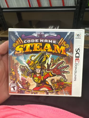 Code Name: S.T.E.A.M. (Nintendo 3DS, 2015) Factory Sealed - New