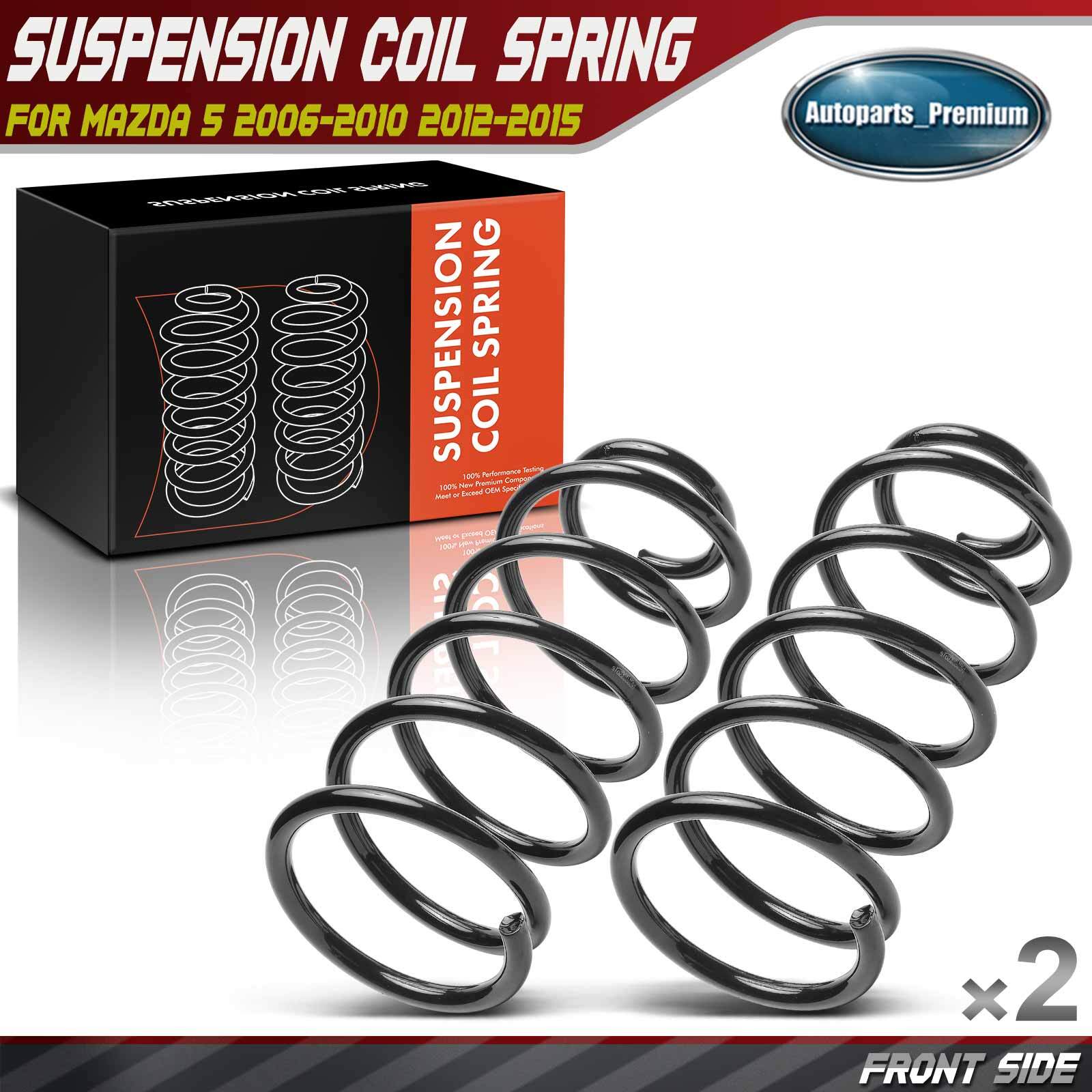 2xFront Left & Right Side Coil Spring for Mazda 5 20062010 20122015