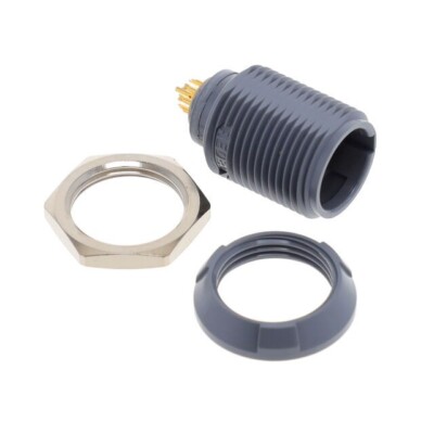 PKG.M0.9SL.LG *Lemo* CONN RCPT FMALE 9P GOLD SLDR CUP