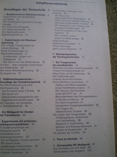 Tontechnik selbst erlebt - DDR Buch Bauen Experimente Lichtmusik Synthesizer - Imagen 2 de 9