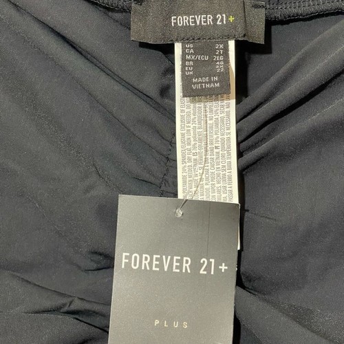 Falda corta acanalada Forever 21 - Imagen 2 de 3