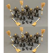 10 figure & 10 gun Mega Construx Halo Hermes Hammer Power Pack GLB65 #33