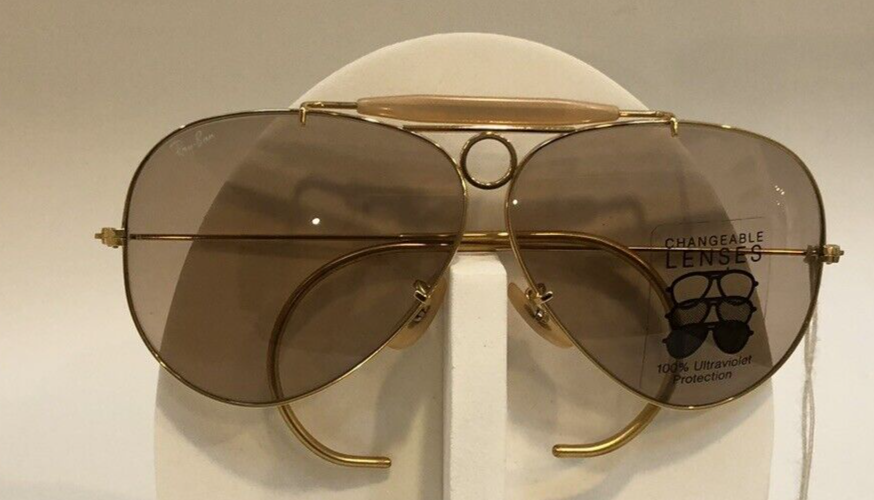 ⑱Ray-Ban　ClassicL shooter VINTAGE Bausch & Lomb Ray-Ban SHOOTER One of A Kind Photochromatic