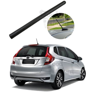 Black Auto Antenna Replace AM/FM Radio Aerial 8''/20cm For Honda Jazz 2002-2021