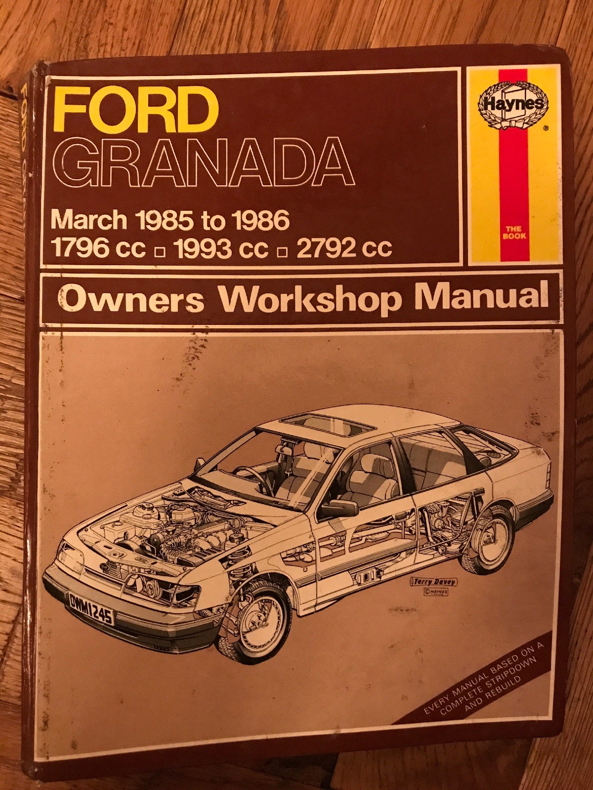 Ford Granada and SCORPIO 1985 to 1994 Haynes Service & Repair Manual No  1245 | eBay