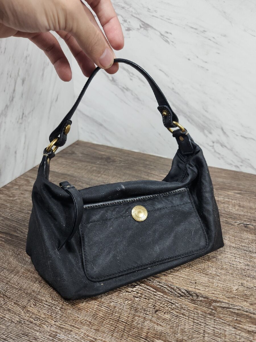 ☆Vintage☆ ~Coach Soho Mini Signature Top Handle BLACK/Make ☆Vintage☆ ~Coach Soho Mini Signature Top Handle BLACK/Make
