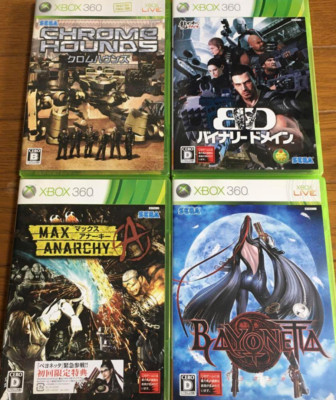 XBOX360 SEGA Masterpiece Software 4-pack Binary Dom from Japan(Used) (Good Condi