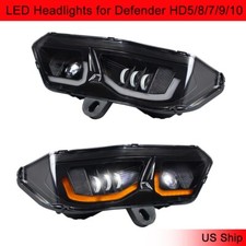 Front LED Headlights Compatible with Can-Am D...