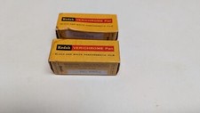 Two rolls Vintage Kodak Verichrome Pan VP 127 Film Unused Expired 1969