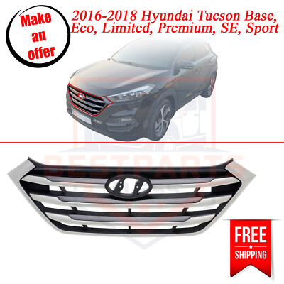 New Grille HY1200189C 86350D3000RAM plastic for 2016-2018 Hyundai Tucson