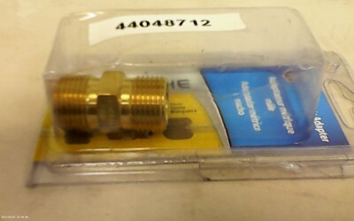 #ad APACHE 44048712 Pressure Washer Adapter Male Male Brass Steel Plated 9i3 $6.00