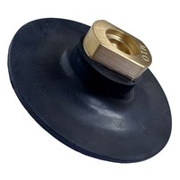 Schleifteller 90Mm Klett Haftteller Polierteller M10 Winkelschleifer StüTzteller