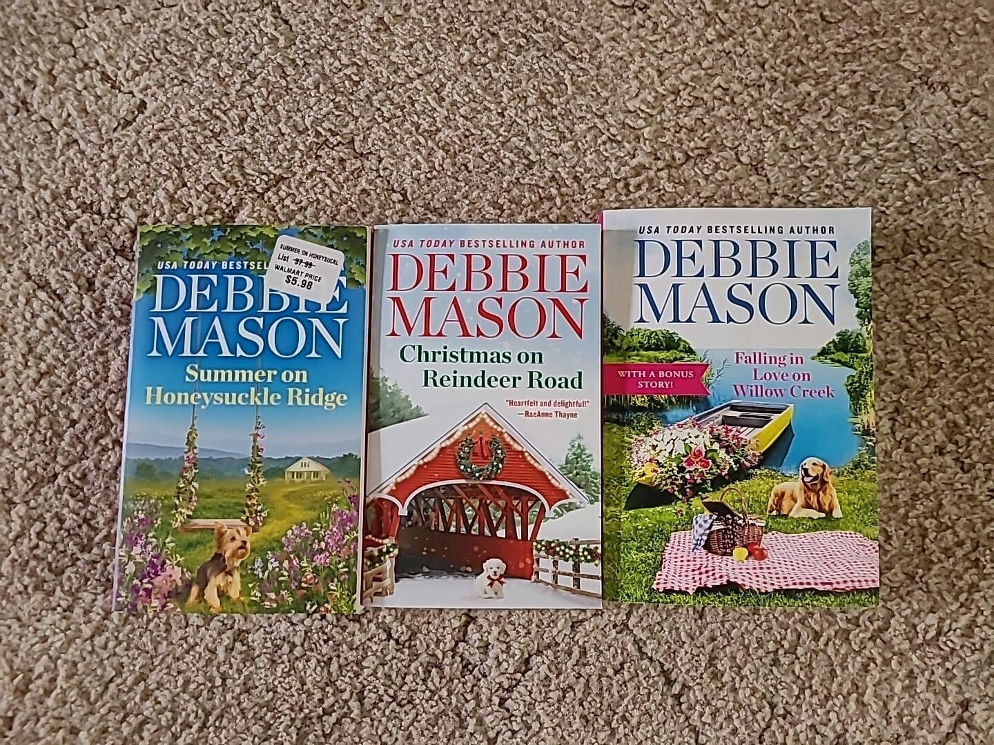 DEBBIE MASON "HIGHLAND FALLS" SERIES - LOT OF 3 PAPERBACK ROMANCE BOOKS ...