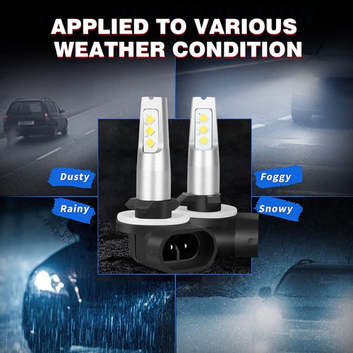 Combo lámpara súper brillante 2x 881 LED antiniebla kit para Kia Sorento 2011-2016 - Imagen 9 de 12