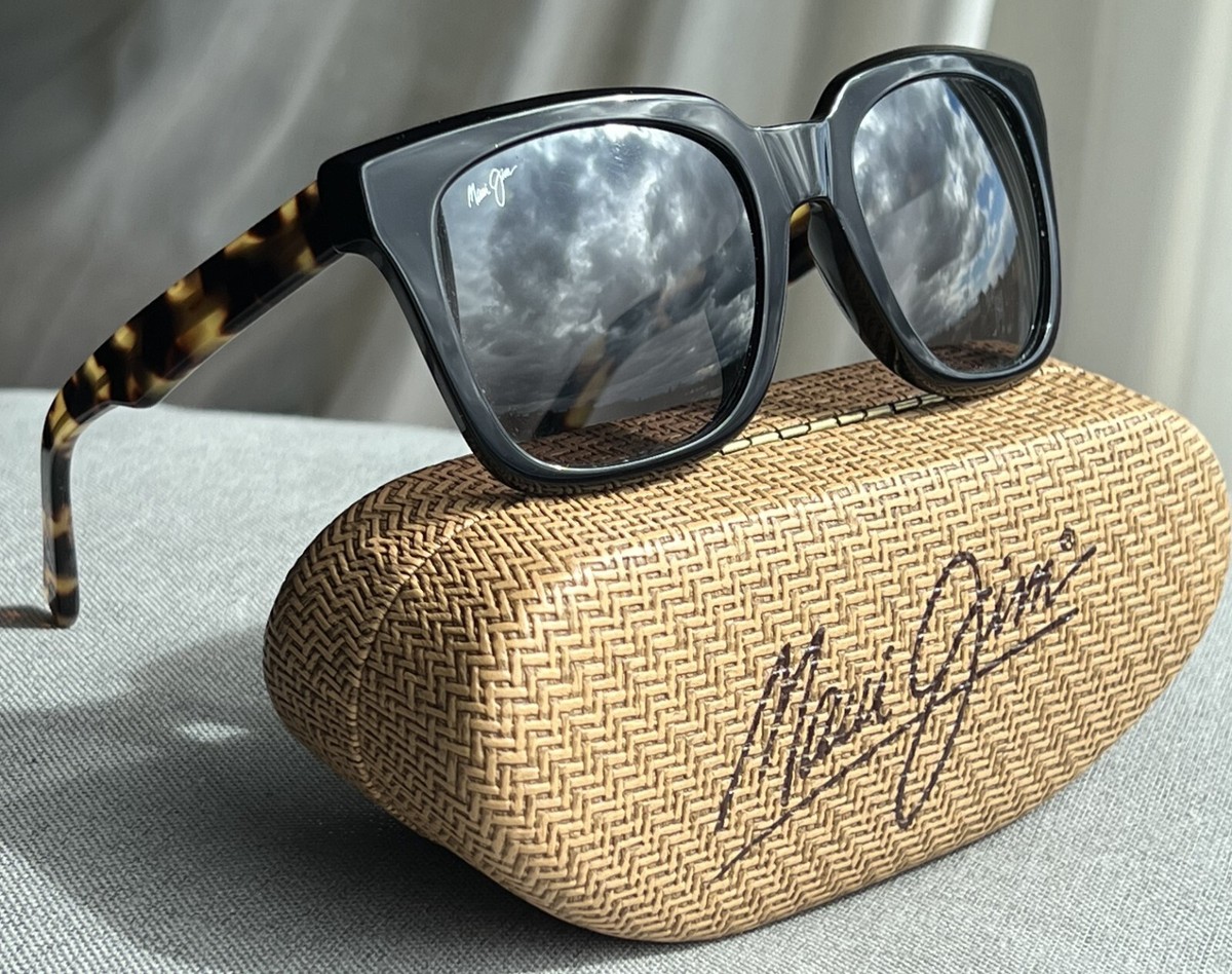 Maui Jim Heliconia MJ 739 02B Black Frame & Neutral Grey Polarized