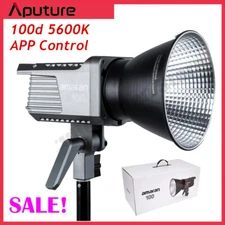 Aputure Amaran 100d 5600K Led Video Light COB Daylight CRI+95 Bowens Mount APP