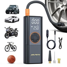 Tire Inflator Portable Air Compressor-150PSI Smart Air Pump
