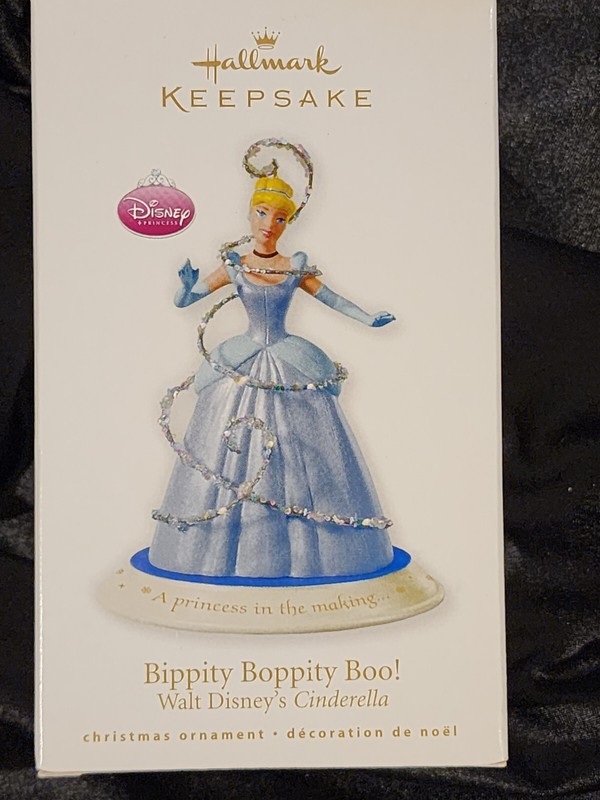Hallmark Keepsake BIPPITY-BOPPITY-BOO DISNEY CINDERELLA Christmas Ornament 