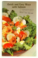 QUICK & EASY WAYS With SALMON! Vintage 1960s ICY POINT SALMON Recipe Booklet!