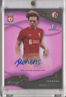 2022-23 Topps Liverpool FC Lineage Iwan Roberts Auto 34/80 Pink 1st Bowman AU-RO