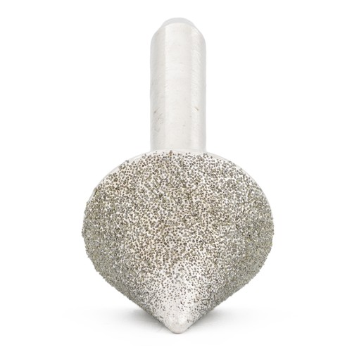 Cabezal de molienda cónico de diamante de 60 grados 80 brocas de rebabas rotativas con orificio de bisel de grano - Imagen 5 de 27