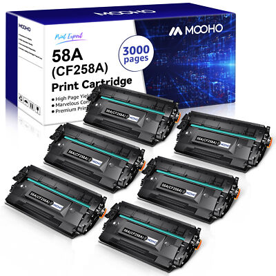 CF258A Toner Cartridge NO CHIP for HP LaserJet Pro M404dn M404dw M428fdn MFP Lot