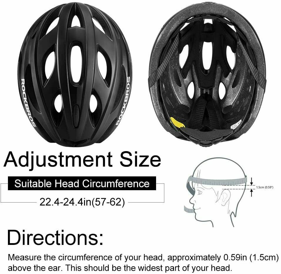 Casco da Bici Rockbros per Giovani e Adulti foto 3
