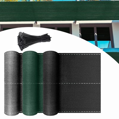 HDPE Zaunblende Sichtschutz Tennisblende Zaun Netz Gewebe Windschutz Garten