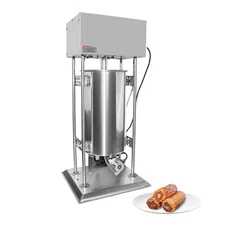 Churro Maker Machine | Vertical Electric | Stainless Steel | 15L | Pedal Control