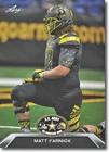 MATT FARNIOK 2016 Leaf US Army All-American Rookie RC NEBRASKA