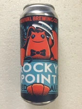 Revival Brewing Company Rocky Point Red Ale Beer Can Amusement Park Rhode Island