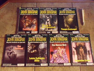 7 x John Sinclair Romane