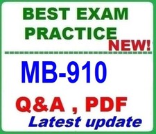 Latest MB-910 MS Dynamics 365 - BEST EXAM Q A -LATEST-2026 