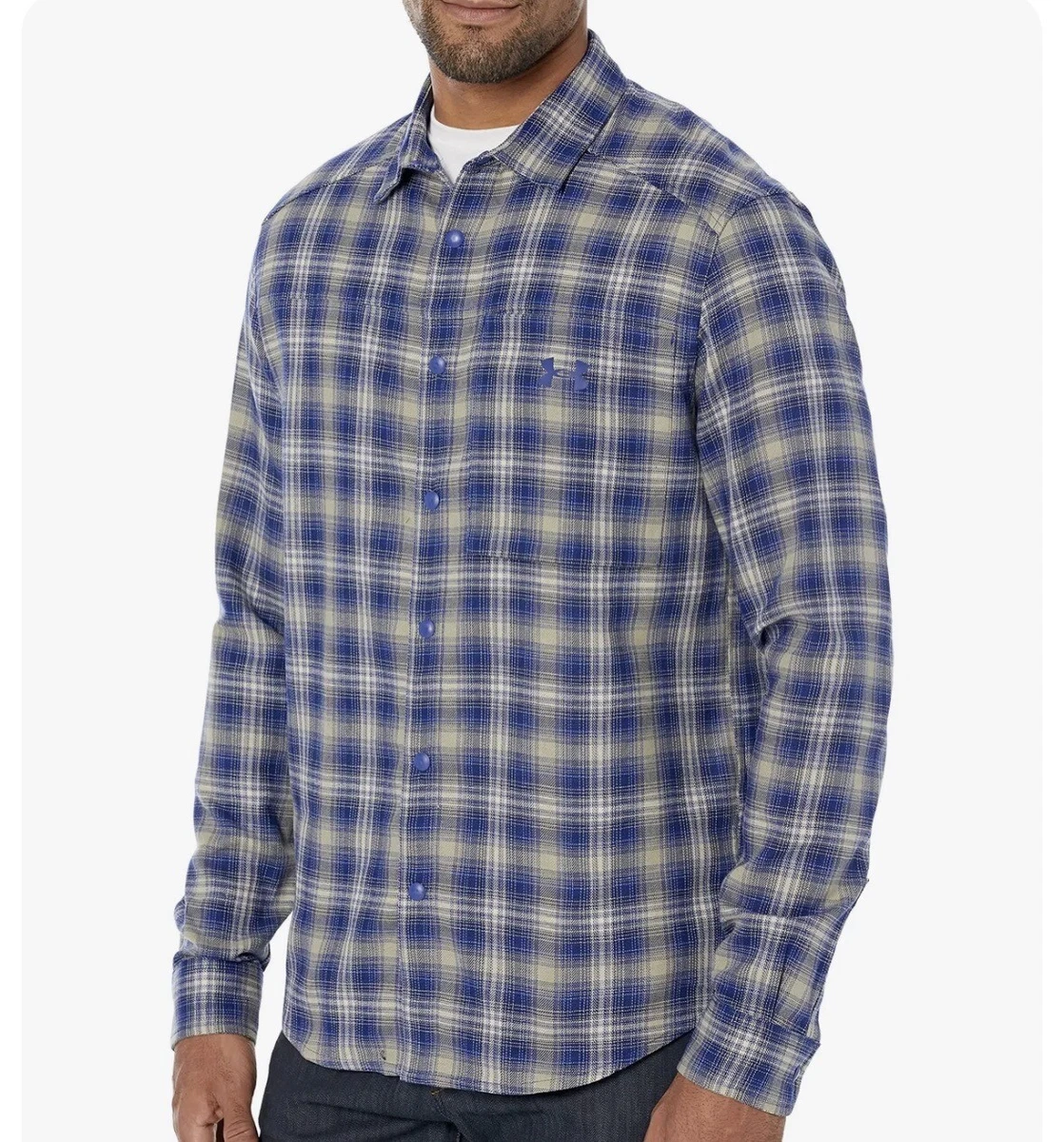 Under armour men's flannel top