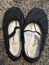 Theatricals Child Economy Leather Full Sole Ballet Shoes size 1