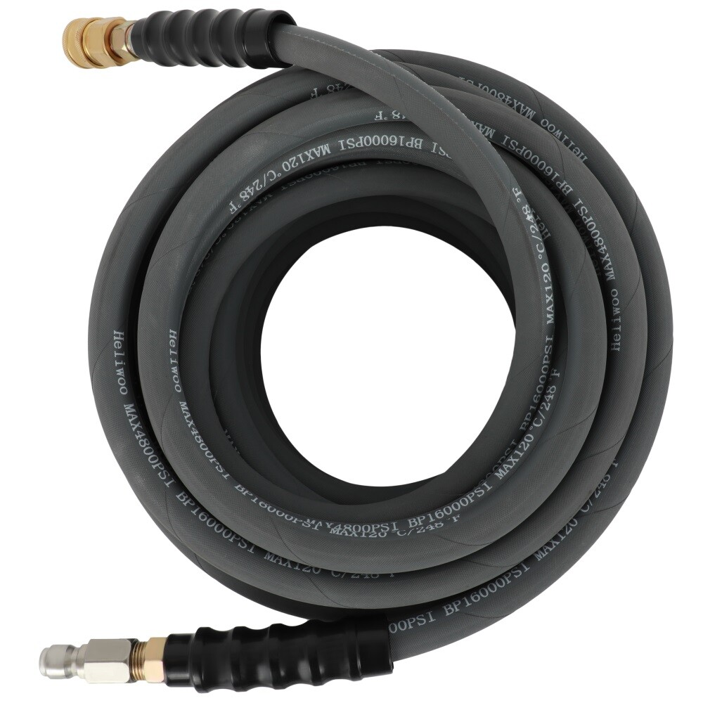 50ft Pressure Washer Hose 4000 PSI NonMarking Gray With Couplers 3/8" Wholesale eBay