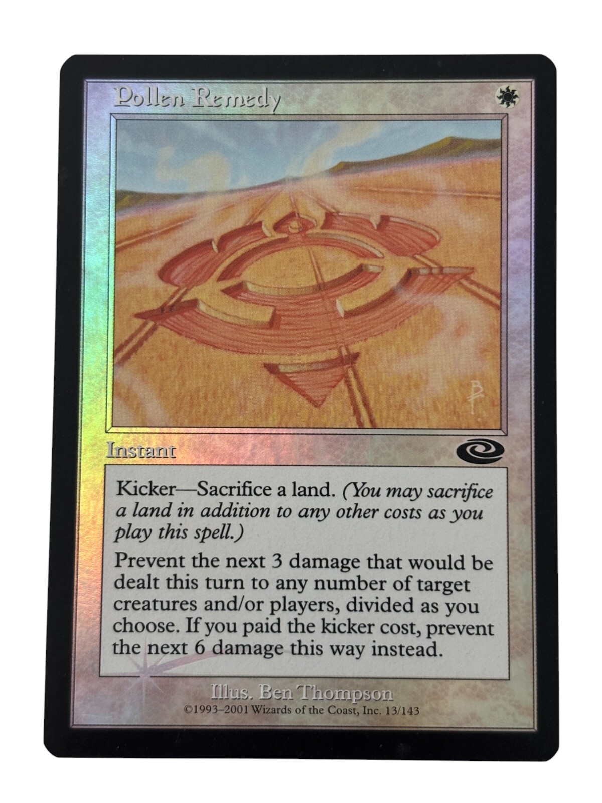 Pollen Remedy Planeshift FOIL MAGIC the Gathering MTG CARD Vintage