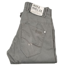 Jack & Jones Men Jeans gray 31x34 JI DALE TWISTED SHADY Anti Fit Arc Leg