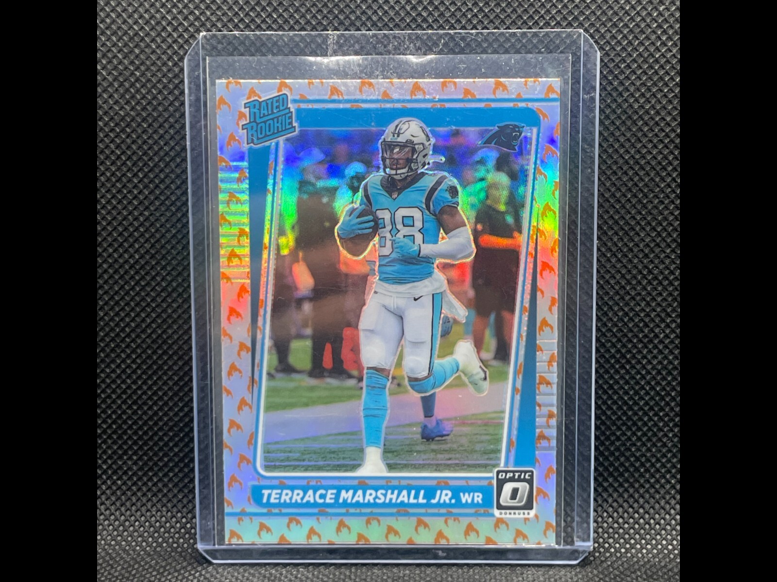 2021 Panini Donruss Optic Terrace Marshall Jr. #218 Fire RC Rookie