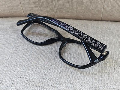 Coach HC6068 Women Eyeglasses Black 5002 54[]16 135 Glasses Frame Eye wear Coach HC6068 Women Eyeglasses Black 5002 54[]16 135 Glasses  main image 4