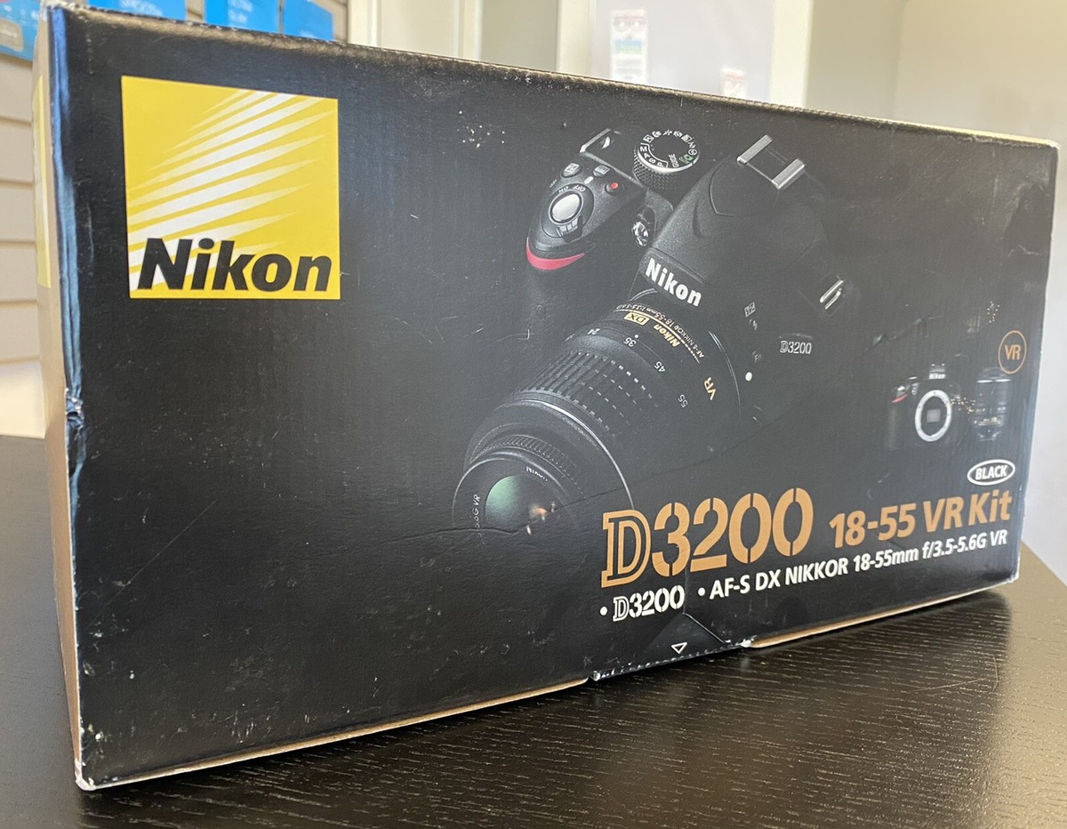 Nikon D3200 18-55 VR Kit BLACK 【公式通販】
