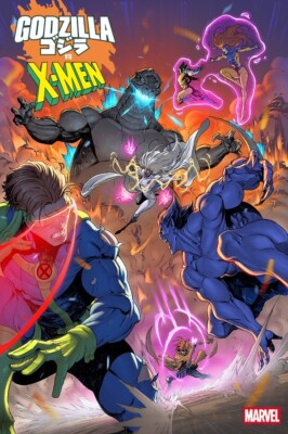 Godzilla Vs X-Men #1 Iban Coello Var Pre Order 5/14 Marvel Comics