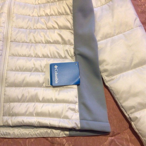 New Women’s Columbia White Puffer/Quilted Jacket Size UK12/US Large - Picture 4 of 11