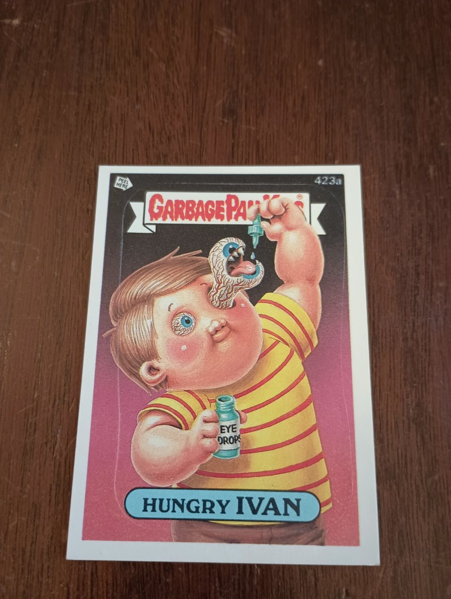 1987 Topps Garbage Pail Kids (11th Series) #423a Hungry Ivan (NM