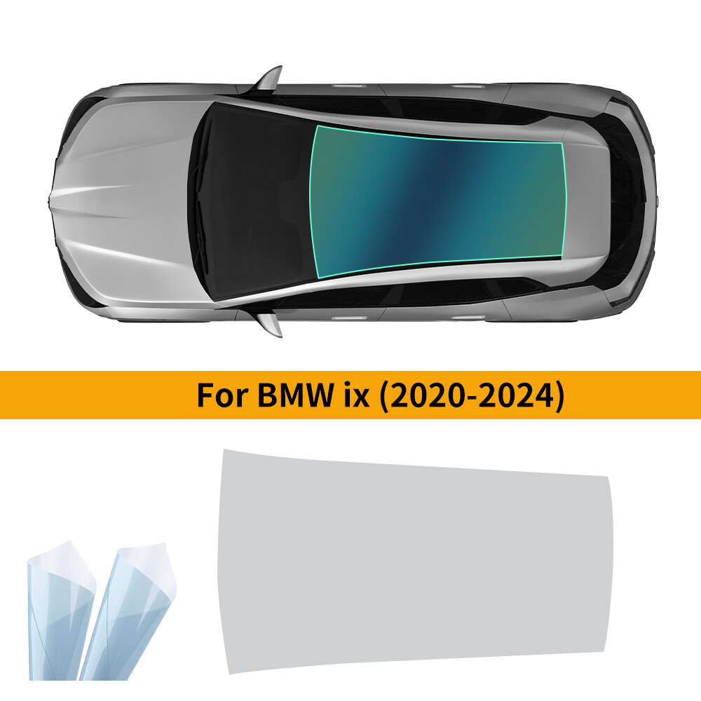 Car Sunroof Ice Armor Precut Piant Protection Film TPU For BMW iX 2020-2024