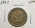 1863 INDIAN HEAD CENT "XF+" WITH FREE SHIPPING!!!