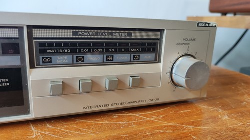 Fisher CA-38 Amplifier Studio Standard Vintage Phono Stage 30W Japan *See Video* - Picture 6 of 11