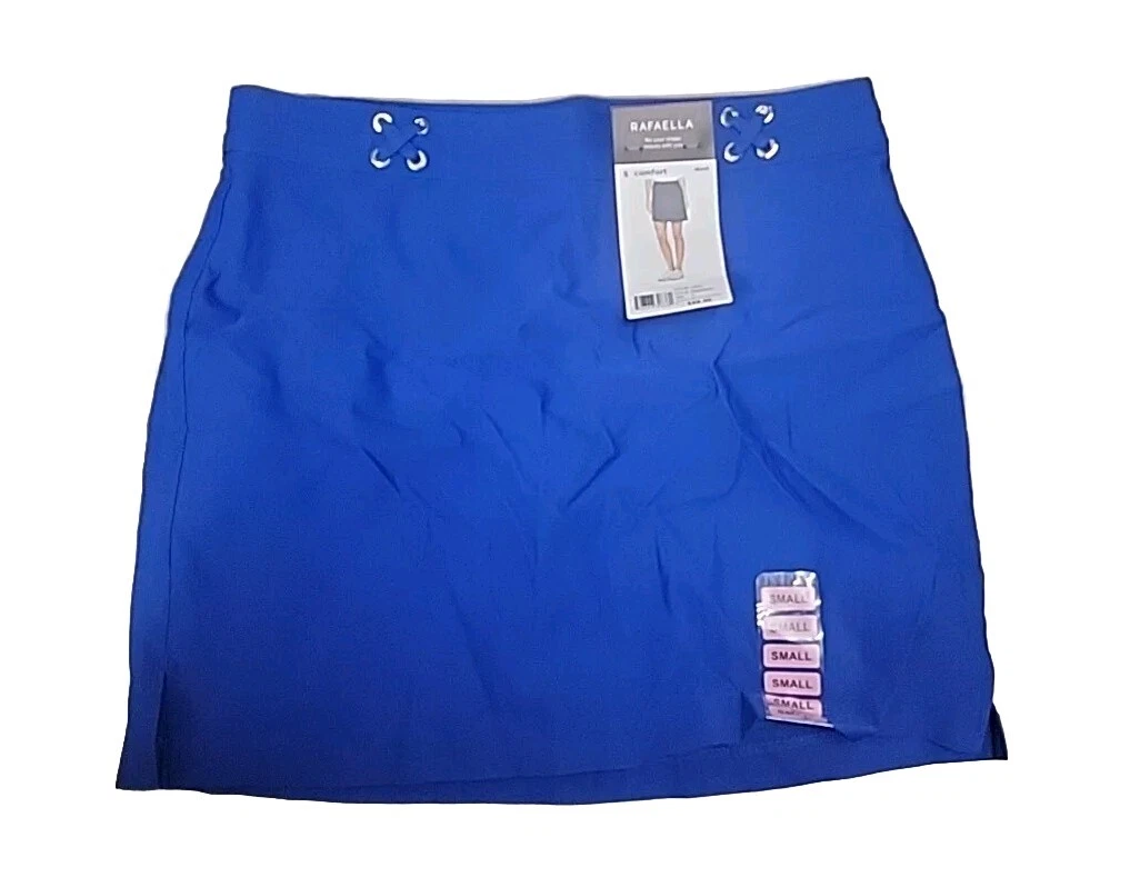 Rafaella Femme Supreme Stretch 4,5 Entrejambe Comport Skortw/ Mesh (bleu, S) Lapiz