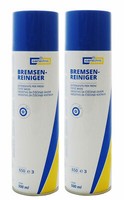 2X cartechnic Bremsenreiniger Spray 500Ml, Entfetter, ÖLentferner, Fettentferner